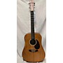 Used Martin Used Martin X Custom Dreadnought Natural Acoustic Electric Guitar Natural