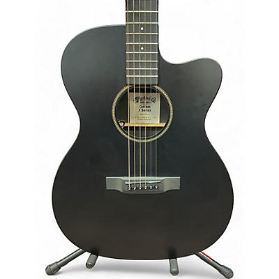 Martin Used Martin X SERIES Black Acoustic Electric Guitar