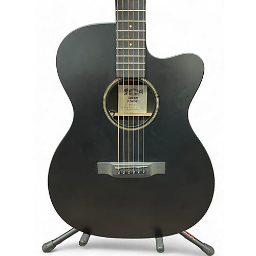 Martin Used Martin X SERIES Black Acoustic Electric Guitar Black