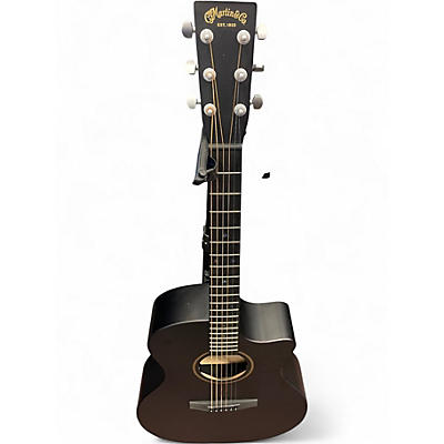 Used Martin X SERIES Black Acoustic Electric Guitar