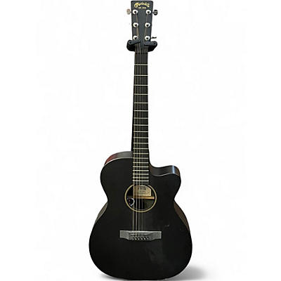 Used Martin X SERIES CUSTOM  BLACK Acoustic Electric Guitar