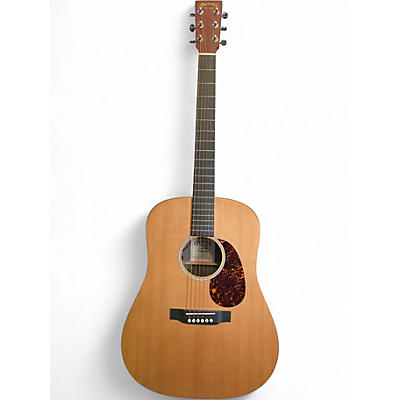 Used Martin X SERIES CUSTOM Natural Acoustic Electric Guitar