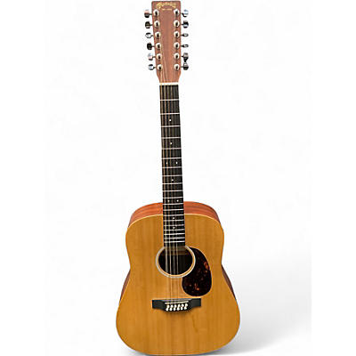 Used Martin X SERIES CUTSOM 12 STRING Natural 12 String Acoustic Electric Guitar