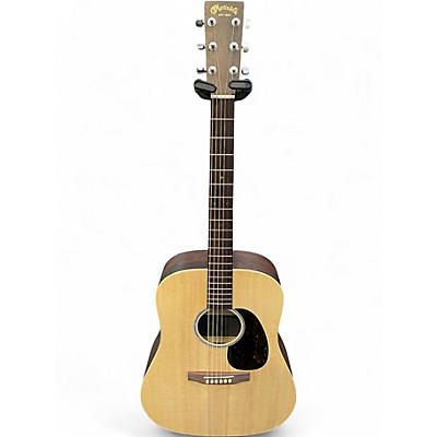 Used Martin X SERIES DX2E Natural Acoustic Electric Guitar