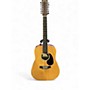 Used Martin X SERIES  Natural 12 String Acoustic Electric Guitar Natural