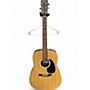 Used Martin X SERIES Natural Acoustic Electric Guitar Natural