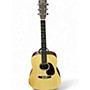 Used Martin X SERIES SPECIAL Natural Acoustic Electric Guitar Natural