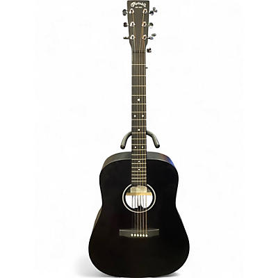 Used Martin X Series D-X1 Left-Handed Black Acoustic Guitar
