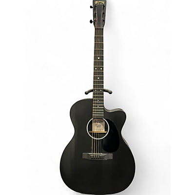 Martin Used Martin X Series  Jet Black Acoustic Electric Guitar