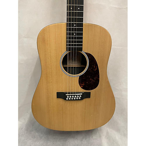 Martin Used Martin X Series Natural 12 String Acoustic Electric Guitar Natural