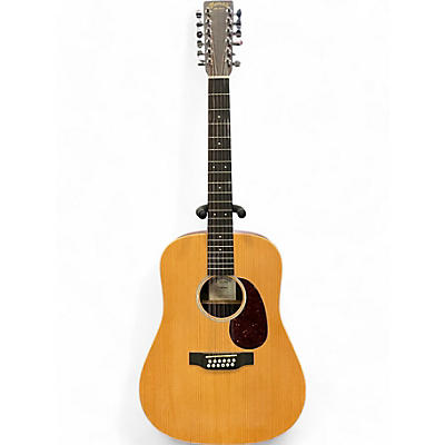 Martin Used Martin X Series Natural 12 String Acoustic Electric Guitar