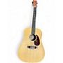 Used Martin X Series Natural Acoustic Guitar Natural
