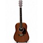Used Martin X series Brown Acoustic Guitar Brown