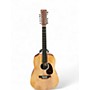 Used Martin X1D12E CUSTOM X SERIES Natural 12 String Acoustic Electric Guitar Natural
