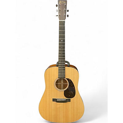 Used Martin custom shop d-18 short scale Natural Acoustic Guitar