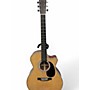 Used Martin custom shop grand performance bearclaw/quilted bubinga Natural Acoustic Electric Guitar Natural