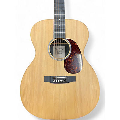 Martin Used Martin custom x series Natural Acoustic Electric Guitar