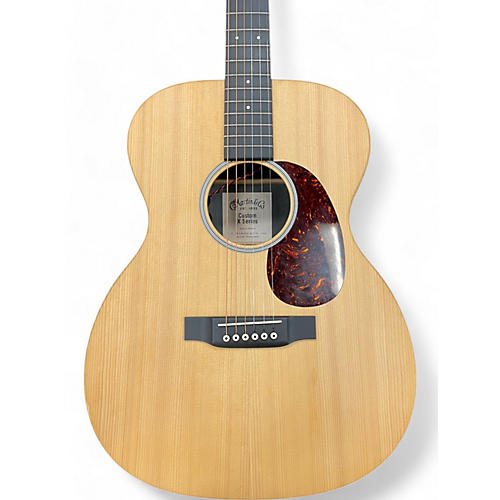 Martin Used Martin custom x series Natural Acoustic Electric Guitar Natural