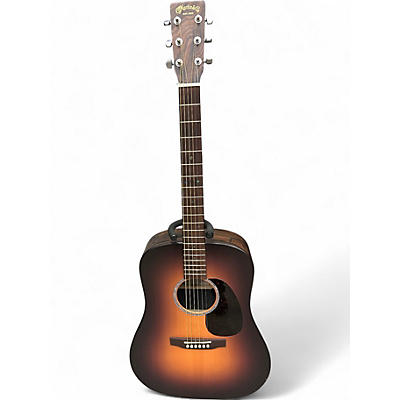 Used Martin d-x2 x series sunburst Acoustic Electric Guitar