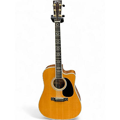 Used Martin dc aura wood Acoustic Electric Guitar