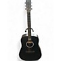 Used Martin dx johnny cash matte black Acoustic Electric Guitar matte black