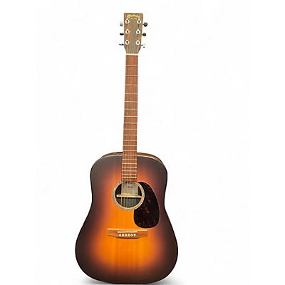 Used Martin dx2e 3 Color Sunburst Acoustic Guitar