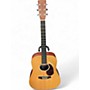 Used Martin dx2e Natural Acoustic Electric Guitar Natural