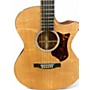 Used Martin gpca4 Natural Acoustic Electric Guitar Natural