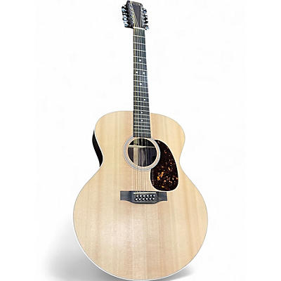 Used Martin j16e Natural 12 String Acoustic Electric Guitar