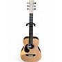 Used Martin lx1re left handed Natural Acoustic Electric Guitar Natural