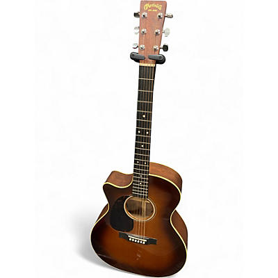Used Martin martin gpce black walnut ambertone LEFT  BROWN Solid Body Electric Guitar