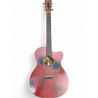 Used Martin ocm15me Faded Red Acoustic Electric Guitar