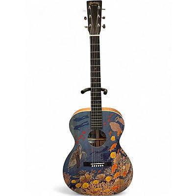 Used Martin om biosohere Custom Graphic Acoustic Guitar