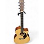 Used Martin road series Natural Acoustic Electric Guitar Natural