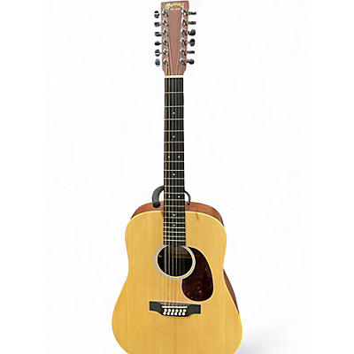 Used Martin x series 12 string Natural 12 String Acoustic Electric Guitar