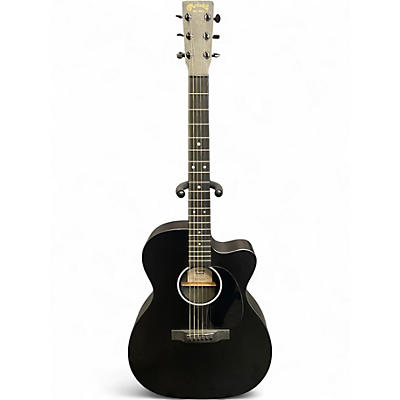 Used Martin x series special Black Acoustic Electric Guitar