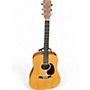 Used Martin x1de Natural Acoustic Electric Guitar Natural