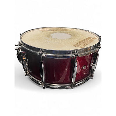 Used Maryland Drum 14in SNARE RED SPARKLE Drum