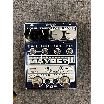 Mask Audio Electronics Used Mask Audio Electronics MAYBE? Fuzz Effect Pedal