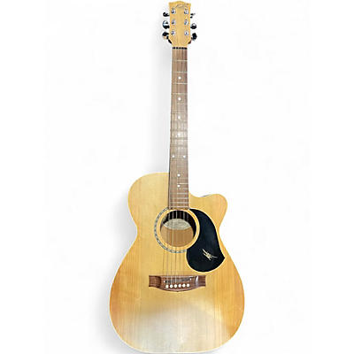 Used Maton EBG808C Natural Acoustic Electric Guitar