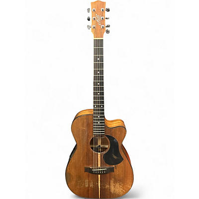 Used Maton EBW808C Natural Acoustic Electric Guitar