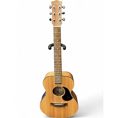 Used Maton EM-6 Natural Acoustic Electric Guitar Natural