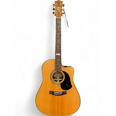 Used Maton TE1 Tommy Emmanuel "Artist" Natural Acoustic Electric Guitar