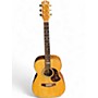 Used Maton The Australian EA808 Natural Acoustic Electric Guitar Natural