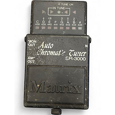 Used Matrix SR-3000 Tuner Pedal
