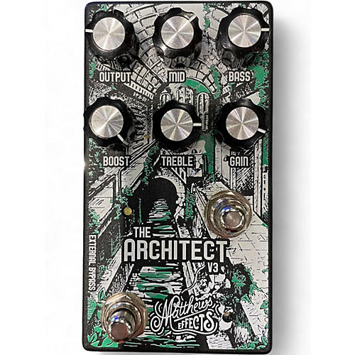 Used Matthews Effects THE ARCHITECT V3 Effect Pedal