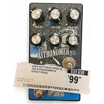 Used Matthews Effects THE ASTRONOMER V2 Effect Pedal
