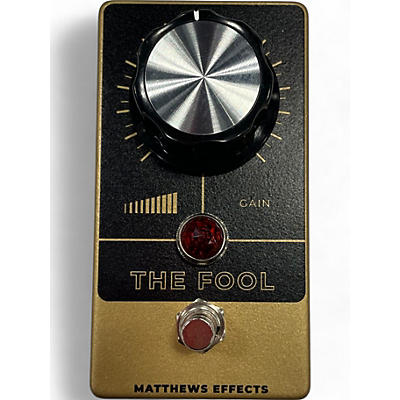 Matthews Effects Used Matthews Effects THE FOOL Effect Pedal