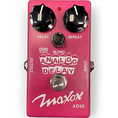 Used Maxon AD10 Analog Delay Effect Pedal