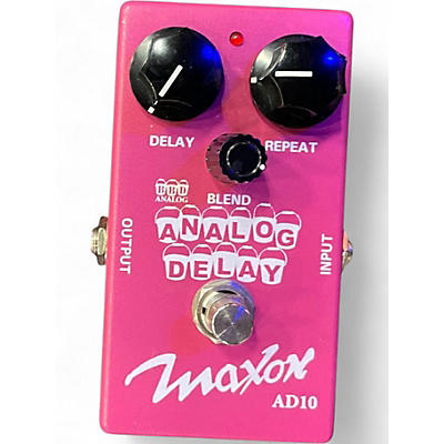 Used Maxon AD10 Analog Delay Effect Pedal